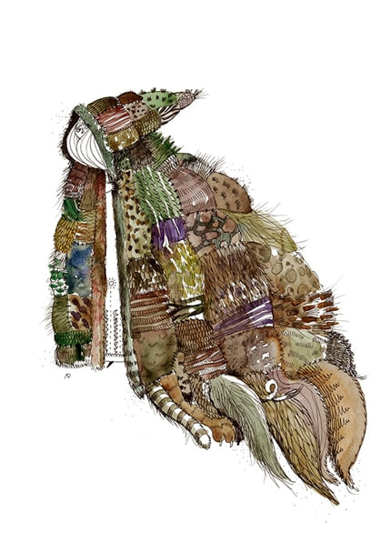 All-Kinds-Of-Fur — print de artă de TheWorkOut, cărți