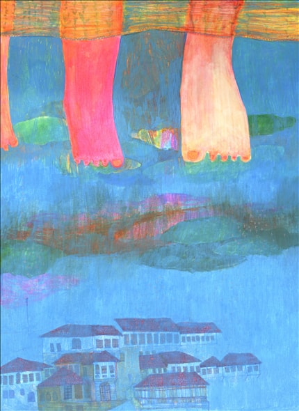 Berat — signed fine art print by Ana Kun, abstract