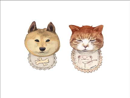 Breakfast of Champions — print de artă semnat de Lartist, animale, pentru copii
