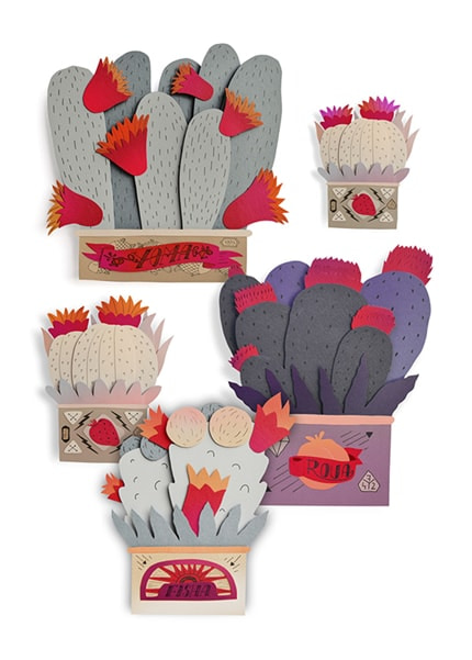 Canned cactuses — print de artă de Razvan Cornici, de colecție, decorative