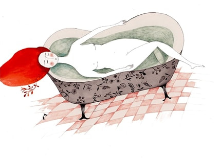 Dreamland — print de artă de Cristina Barsony, fun, oameni