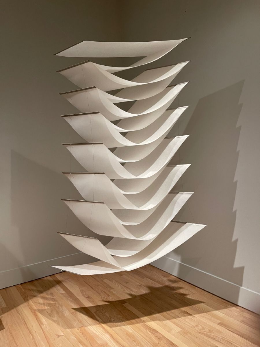 Folded Figure — lucrare originală, unicat, de Artist de Test, sculptură