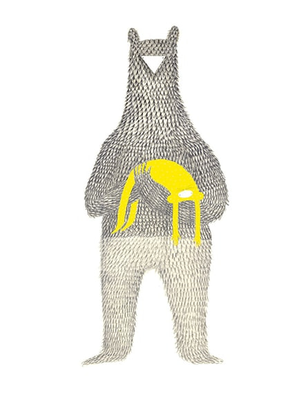 Honey — fine art print by Veronica Neacsu, animals, children's