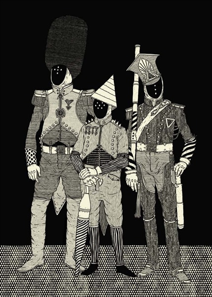 Lords of The City — print de artă de Noper, horror