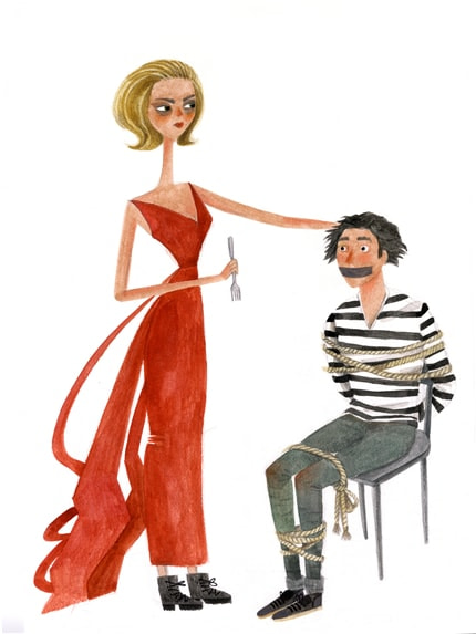 Love games — print de artă de Adriana Gheorghe, modă, dragoste