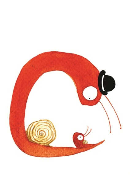 Morning Walk — print de artă de Roxana Tanase, animale, de colecție