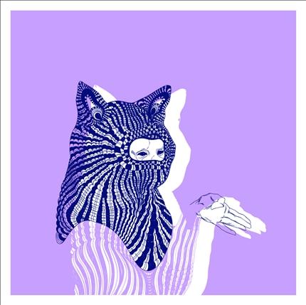 Paula's Pet 1 — signed fine art print by Alexandra Rusu, abstract