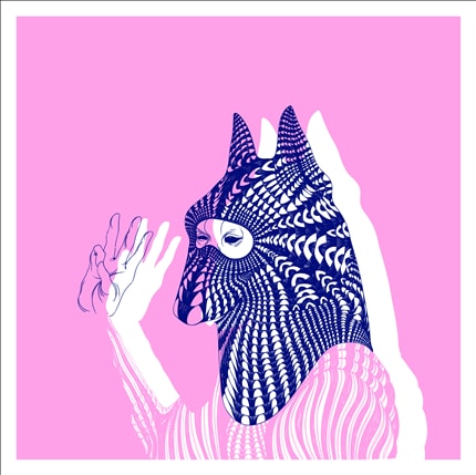Paula's Pet 3 — signed fine art print by Alexandra Rusu, abstract