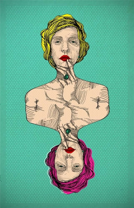 Queens IV — print de artă de Artpi, de colecție, modă