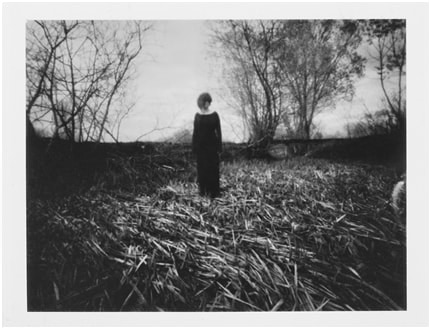 Shadows — print de artă de Dragos Malaescu, alb-negru, horror