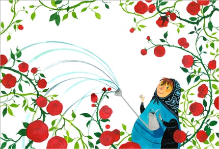 The Garden — print de artă de Maria Surducan, decorative, dreamy