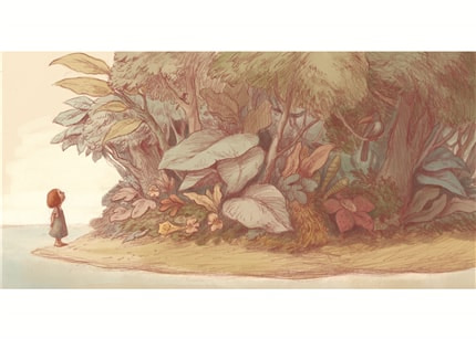 The Island — fine art print by Dan Ungureanu, children's, dreamy