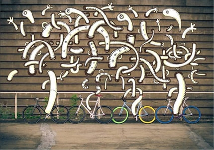 The Rack — print de artă de Bucuresti Optimixed, benzi desenate, amuzant