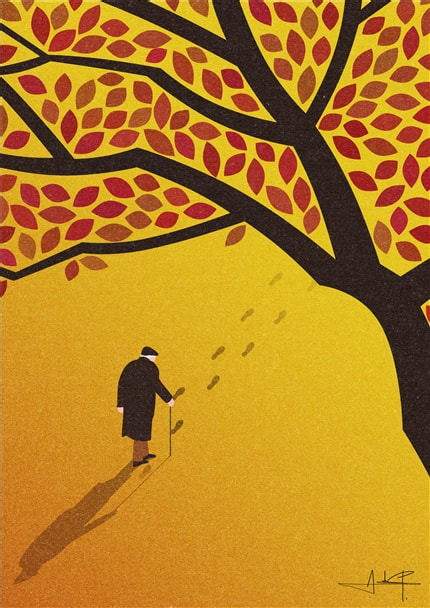 Traces — print de artă de Andrei Popa, dreamy, natură