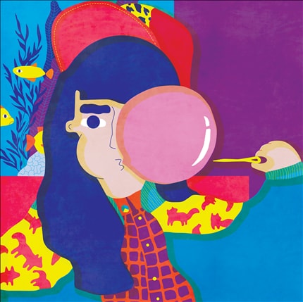 Under Pressure — print de artă semnat de Andreea Dobrin Dinu, pentru copii, oameni