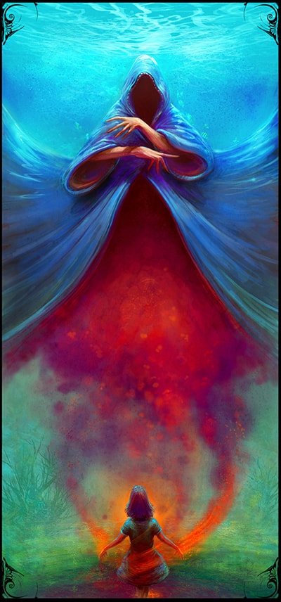 Underneath it all — print de artă de Dominus, horror