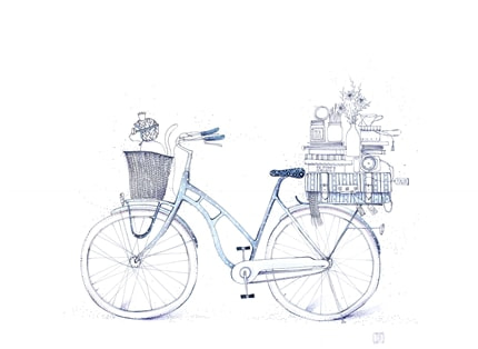 Wanderlust — print de artă de Carina Davidoiu, sport