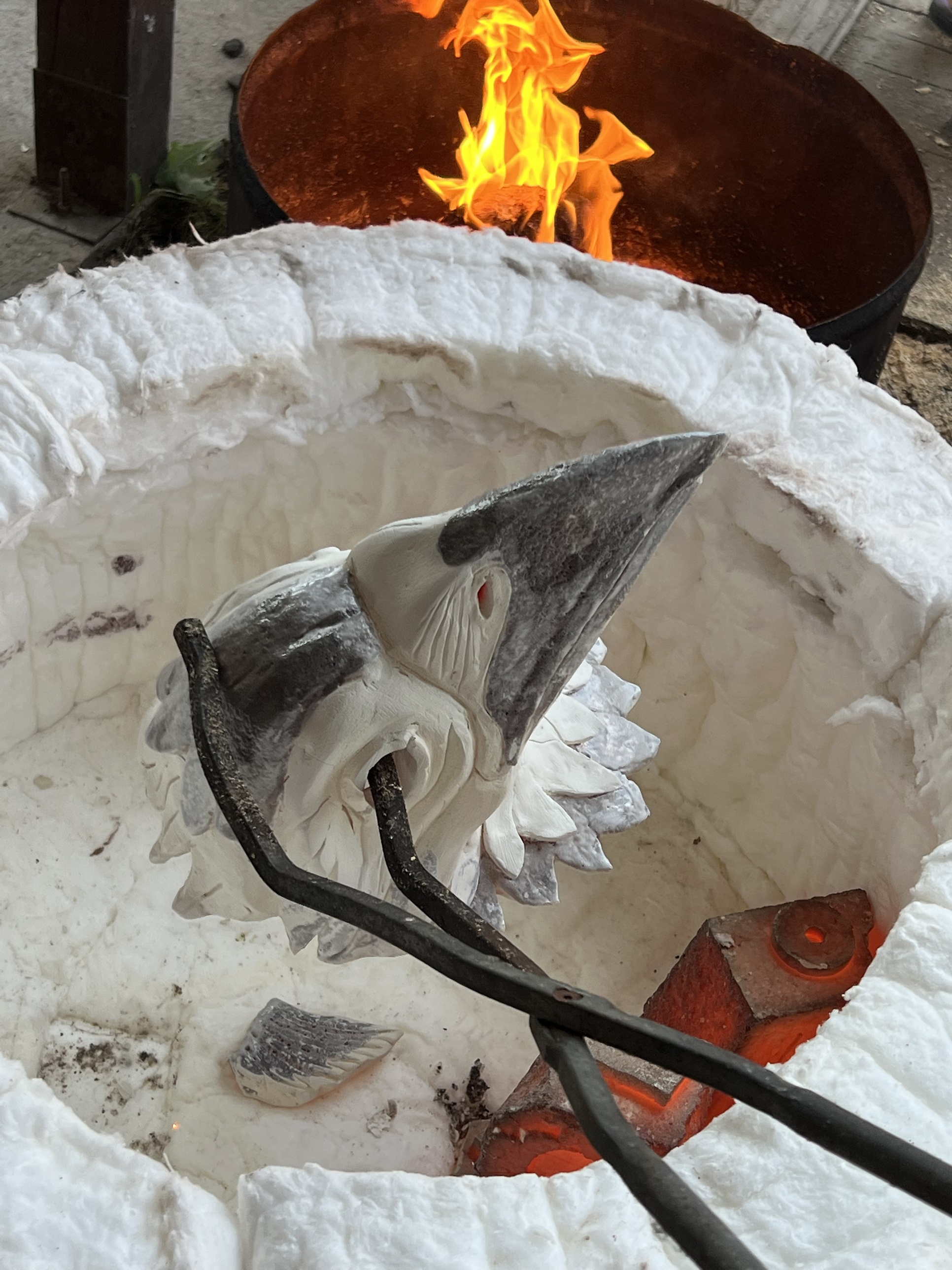 Watch — In the studio and in the kiln