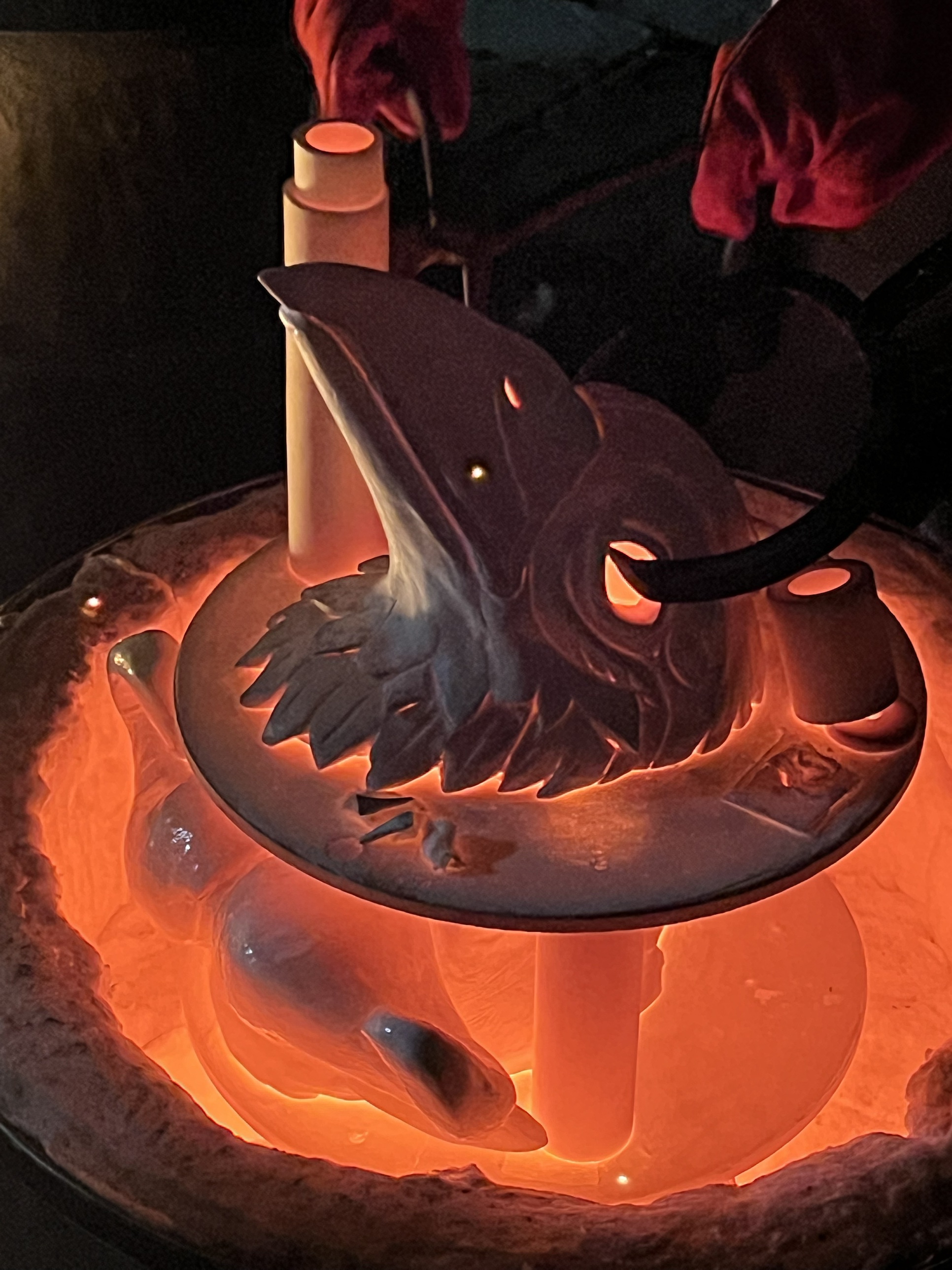 Watch — In the studio and in the kiln
